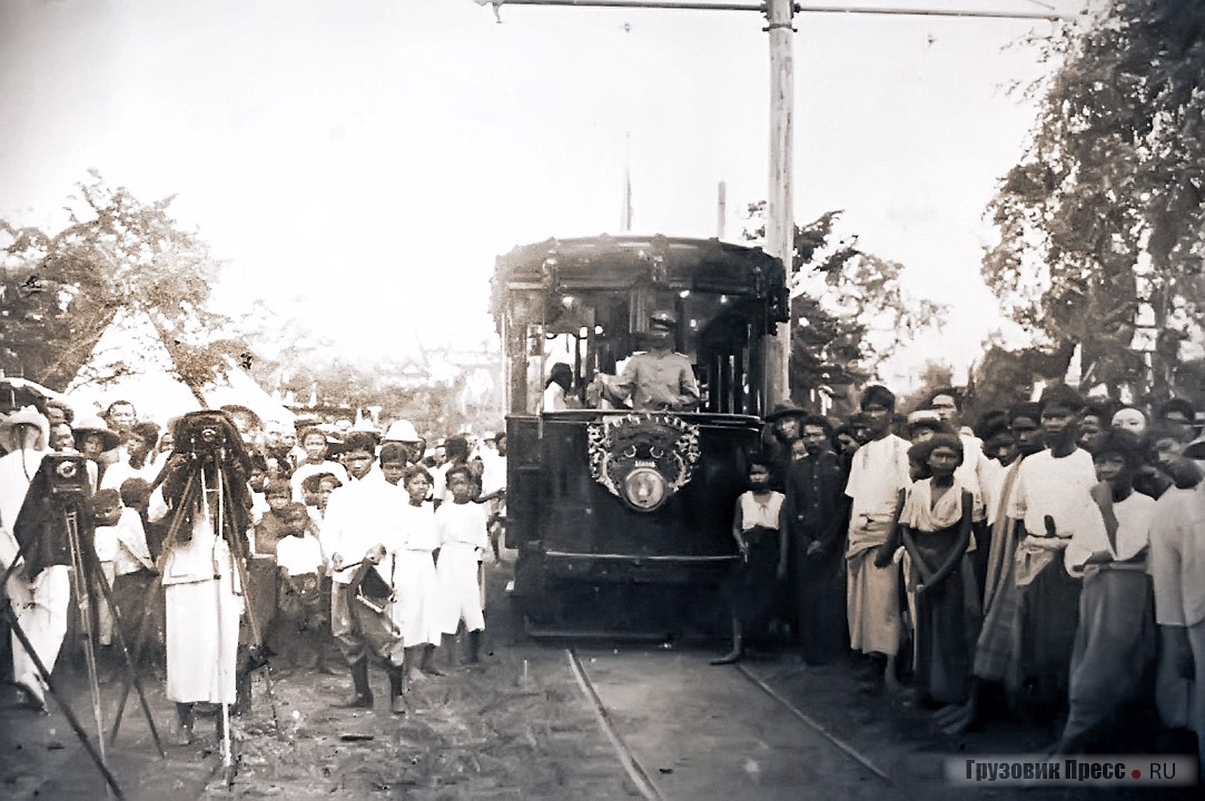 Пуск электрического трамвая в XIX веке стало событием почти для каждого жителя королевства. Трамвай в Таиланде на тот момент считался вершиной технического прогресса