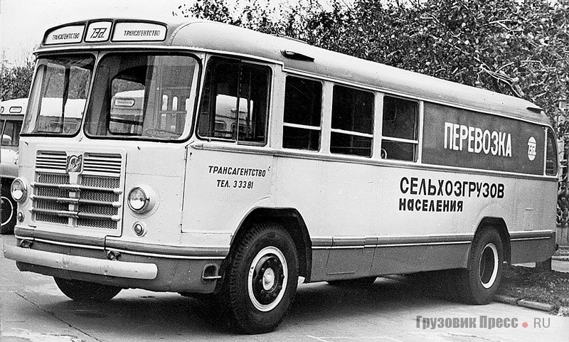 Переоборудованный грузовой ЗИЛ-158 для «Трансагентства». 1971 г.