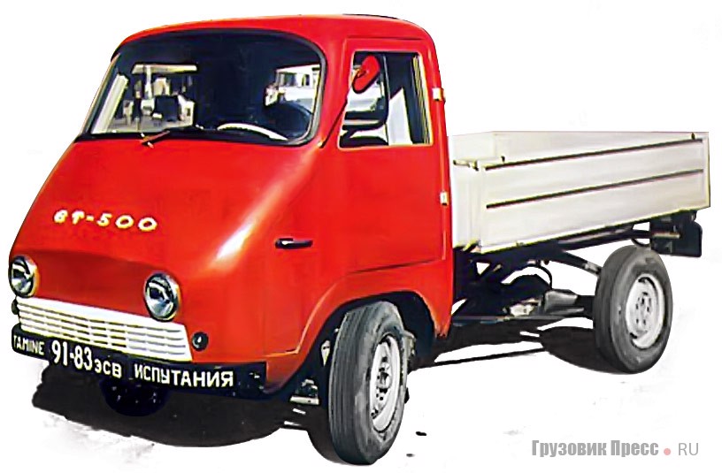 Прототип мини-грузовика ЭТ-500 конструкции В.А. Ките, выпущенный в 1967 г. Впоследствии их выпустили на автобазе эстонского сельскохозяйственного республиканского потребобщества (ЭРПО) в количестве нескольких десятков штук под маркой ЭТ-500 и ЭТ-600 ЭРПО