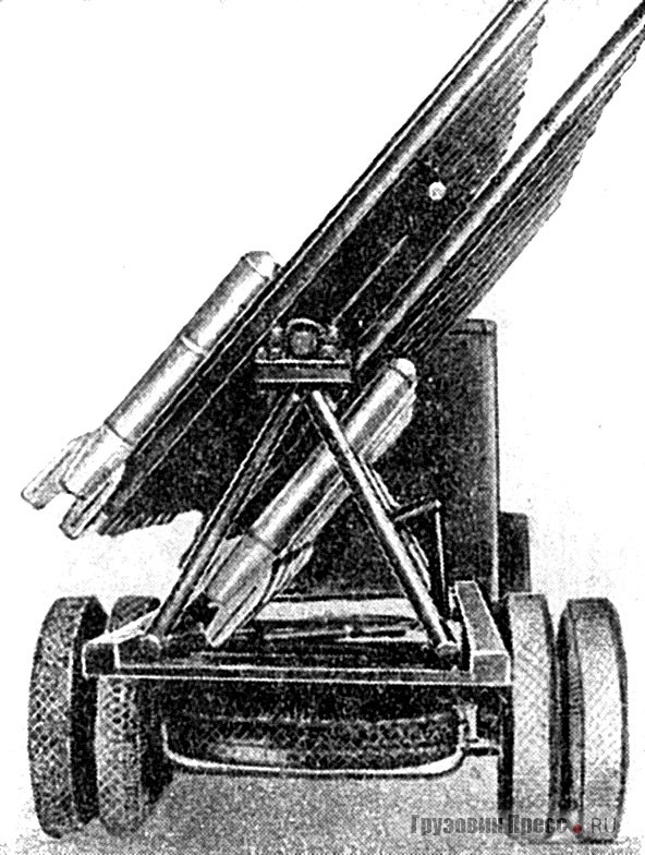 Ракетная механизированная установка. 1938 г.