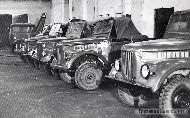 Автомобили ГАЗ-69, прошедшие ремонт