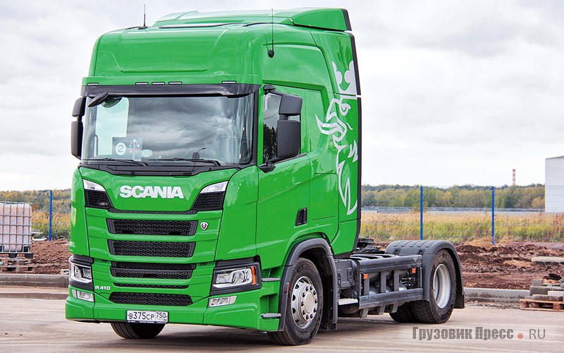 Газовый тягач Scania P340 нового поколения