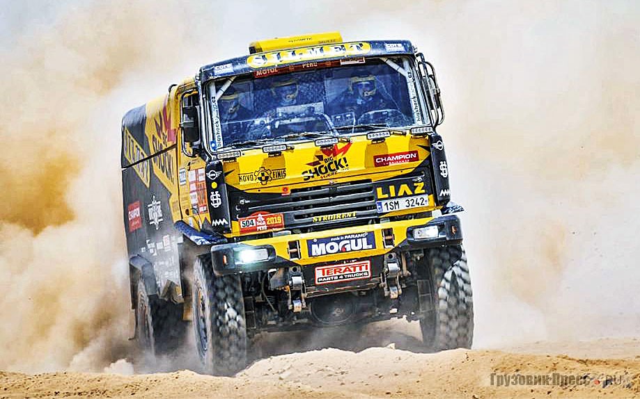 Чешский LIAZ команды Big Shock Racing