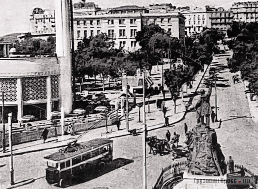 В Константине немецкие троллейбусы, изготовленные в начале 1920-х годов, проработали почти 20 лет, им на смену пришли французские Vetra. Фото 1920-х гг.
