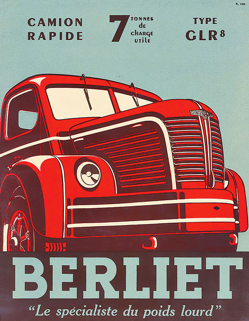 Меняя двигатели, кабины, оперение, семейство Berliet GLR продержалось в производстве во Франции с 1949 до 1977, а в Африке аж до 1986 г. Построено свыше 100 000 штук. В 1994 г. французы нарекут Berliet GLR «Грузовиком века»