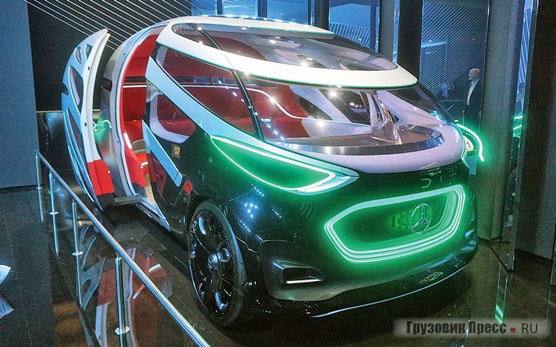 Mercedes-Benz Vision Urbanatic – пока лишь первая заявка немецкого концерна в класс беспилотных такси