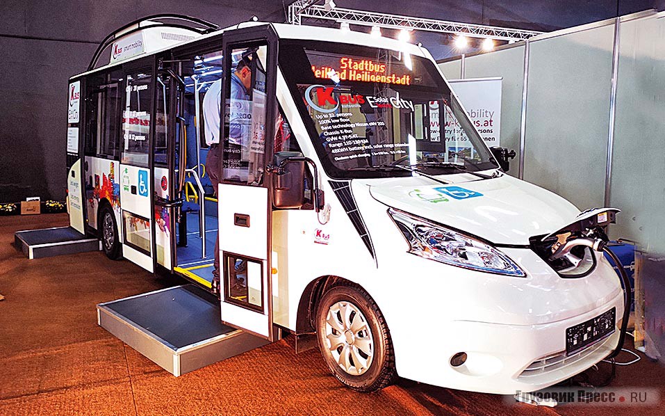 Kütsenits K-Bus Solar Electric City на шасси Nissan eNV200