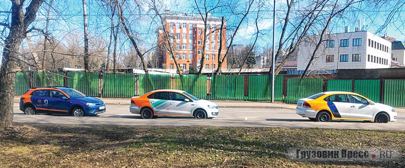Первые дни самоизоляции в Москве. Машины каршеринга в час пик остались без заказчиков