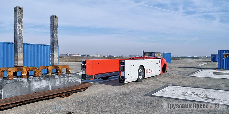 ECA MAX для транспортировки 12-тонных анодов на заводе Liberty Aluminium Dunkerque