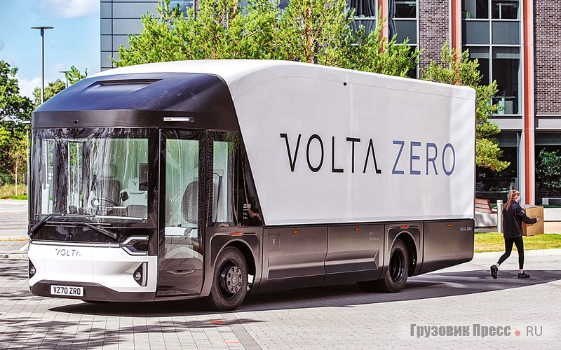 Кузов Volta Zero объёмом 37,7 м[sup]3[/sup] вмещает 16 европаллет или 8600 кг груза. Длина грузовика 9460 мм, ширина 2550 мм, высота 3470 мм, колёсная база 4900 мм