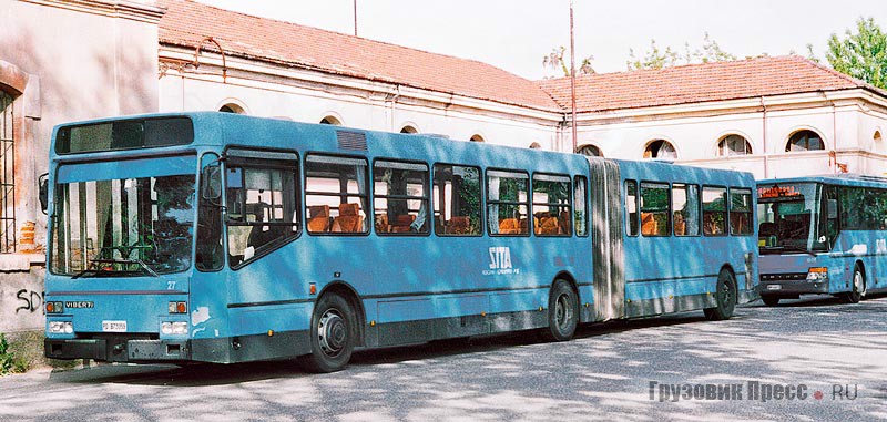 Автобус IVECO 471.18.24 U-Effeuno Viberti ASM  имел вместимость и габариты, аналогичные Magirus-Deutz 260 SH170