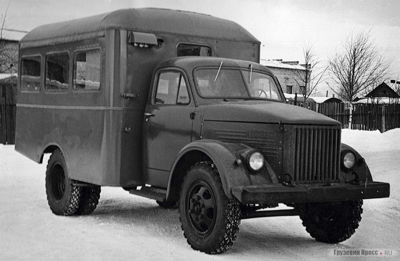 Линейная машина ЛМ-1 на шасси ГАЗ-51А, 1969 г.