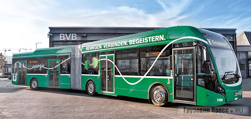 VDL Citea SLFA 181 Electric – это полностью электрический сочленённый автобус длиной 18,1 м