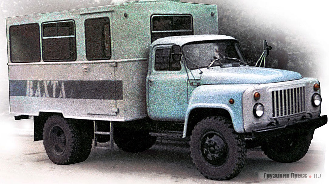 Вахтовая машина ВАБ-2210 на шасси ГАЗ-53-12-01