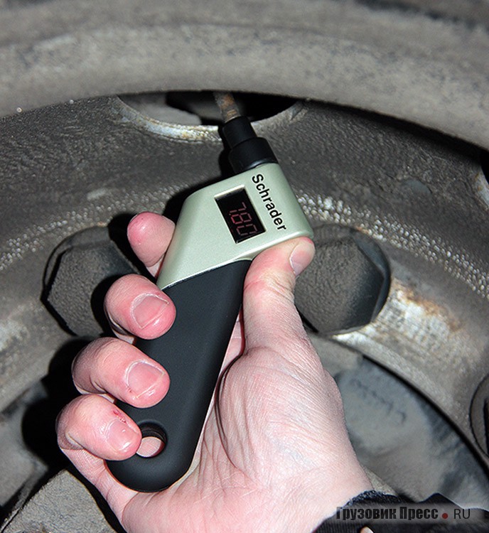 Регулярный контроль давления в шинах продлевает их срок службы