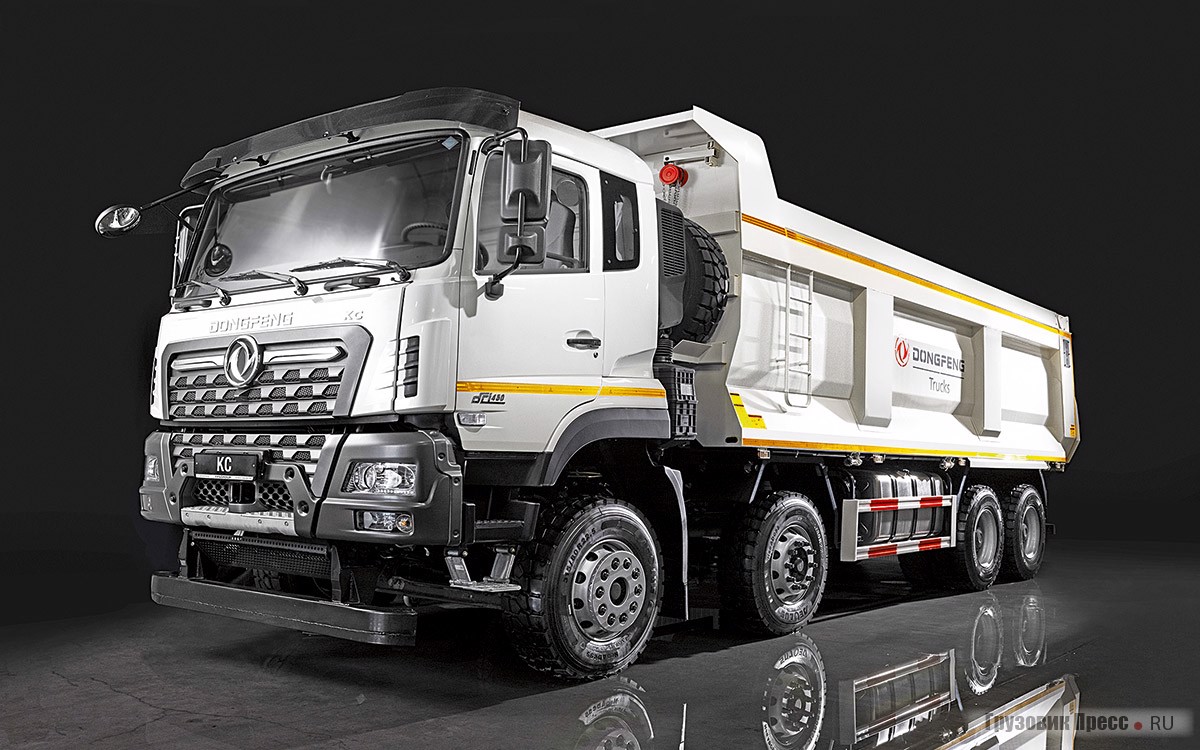 Самосвал Dongfeng KC 8x4