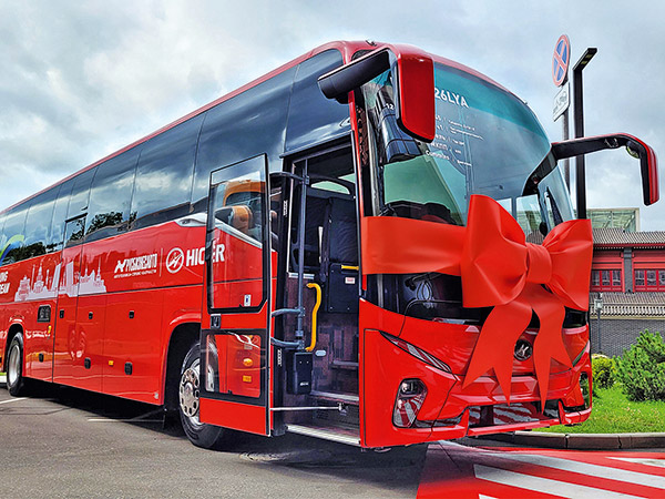 Higer V-серии: люкс для больших расстояний