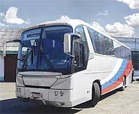 Бразильские автобусы на дорогах России