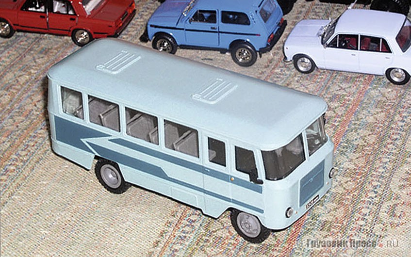 «Кубань»: первая в России масштабная модель автобуса