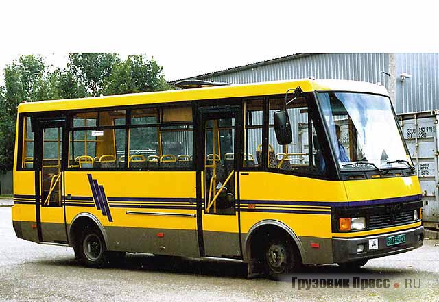 Автобусы БАЗ из Борисполя