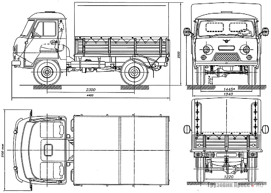 Уаз 3303 самосвал чертежи видео