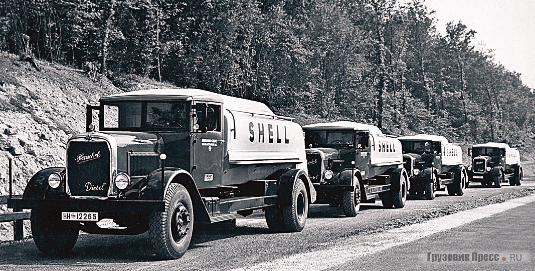 Топливозаправщик Merkur 4500 (1940 г.)
