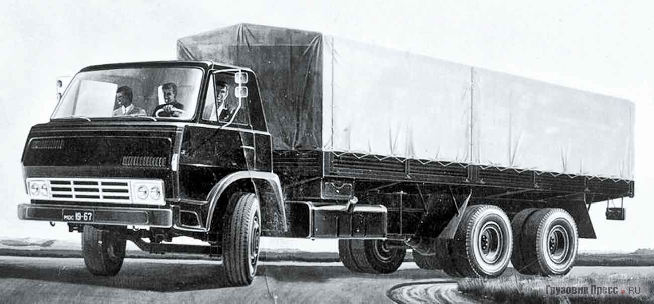 Художественные проработки бескапотных грузовиков ЗИЛ-170 (6х4) и ЗИЛ-132Р (6х6)