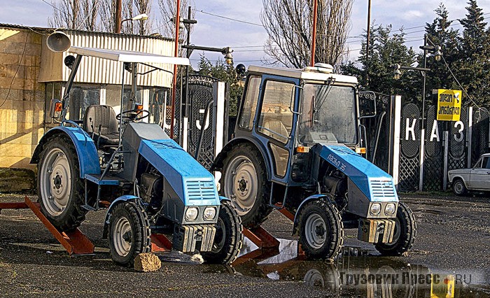Тракторы «Имэчи-35» из украинских комплектующих ХТЗ-2511 и ХТЗ-3510 так и не стали основным продуктом КАЗа в 2000-е годы