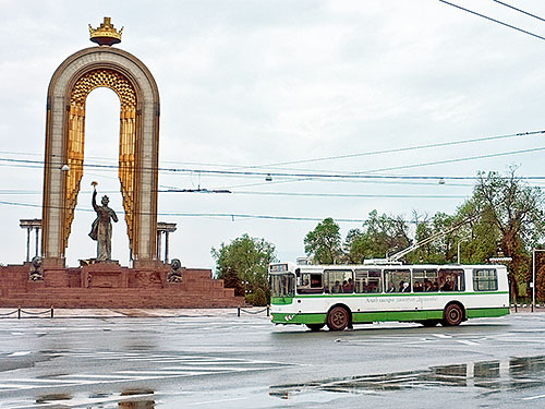 Транспортный колорит Душанбе: год 2016-й