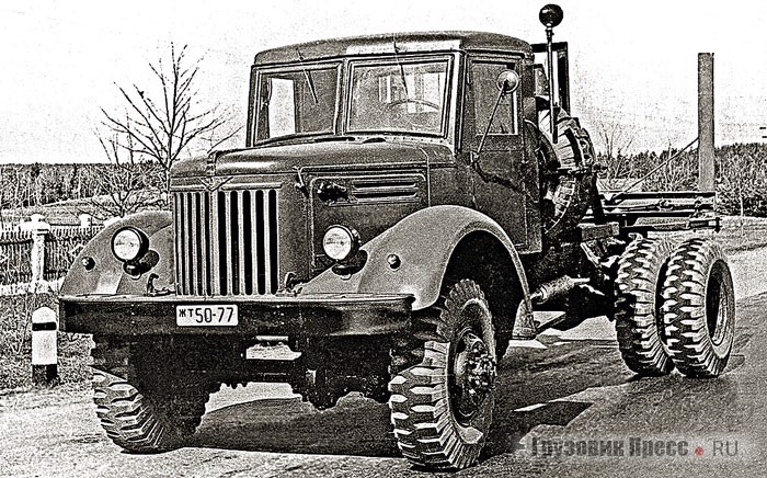 Обновленный МАЗ-501 конца 1950-х получил подфарники с указателями поворота, расставленные в стороны от фар, более легкие и технологичные держатели запасных колес, многие улучшенные механизмы