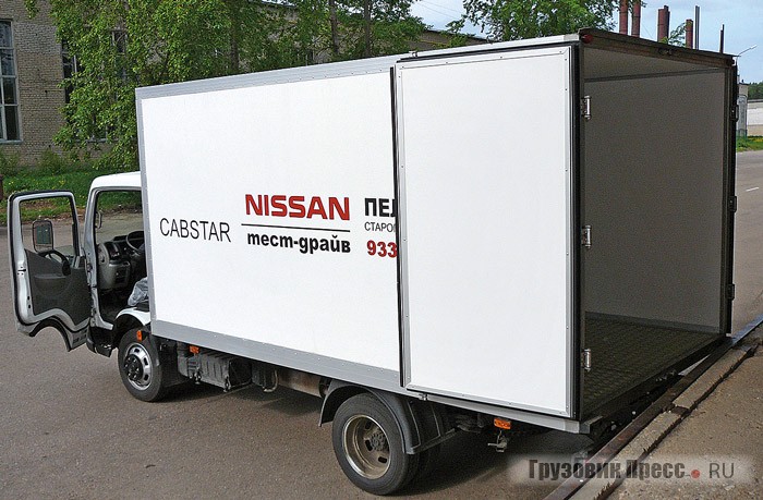 Тест-драйв фургона Nissan Cabstar 35.15 F24, журнал «Грузовик Пресс»