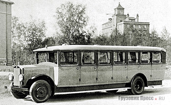 «Седан-омнибус» Scania-Vabis 8406, кузов Häglund och Söner, 1930 г.