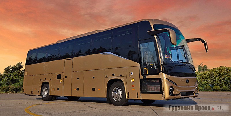 Новое поколение автобусов HIGER серии V 12 и V 12Pro