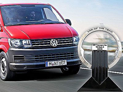 Volkswagen Transporter – лучший фургон 2016 года