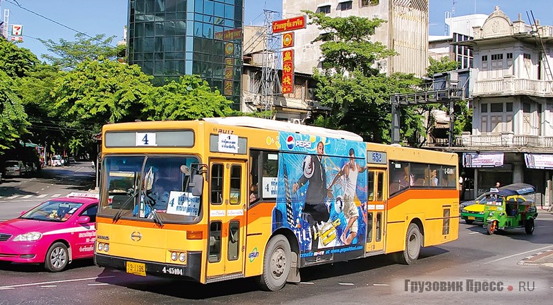 Daewoo BH115 местной кузовной фирмы Thonburi Bus Body