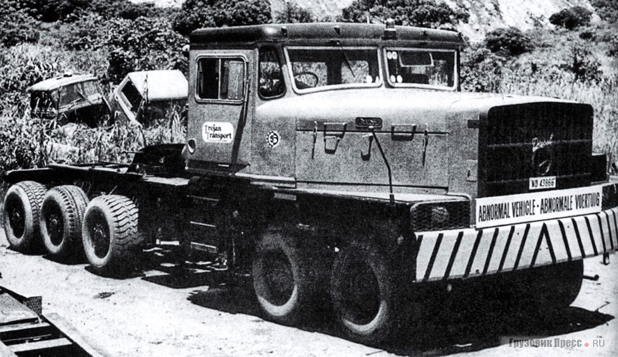 Ralph G12 A5, шасси № 0002 – тягач на службе компании Trojan Transport Services (Pty.) Ltd (Bernd Regenberg)
