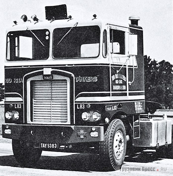 Автомобили Ralph C6 S3 компании Rio Rita Tankers (Pty.) Ltd из Рандфонтейна. Шасси № 0021 и № 0022 оснащены двигателями Cummins NTC-350 и КП Spicer. 1971 г. (Richard Stanier)