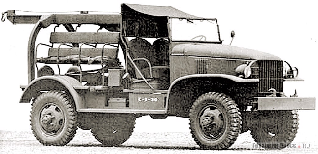 Погрузчик авиабомб Chevrolet NQ-G-7128 (M6 Bomb Service Truck). 1942 г.