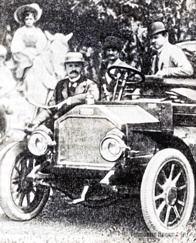Автомобиль «Лесснер» инженера А.И. Трескинского, 1905 г.