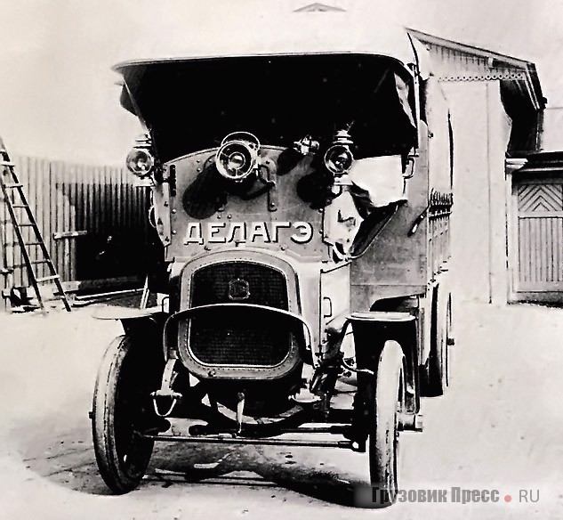 Французский 3-тонный грузовик Delahaye 36-C с двигателем мощностью 22–24 л.с.