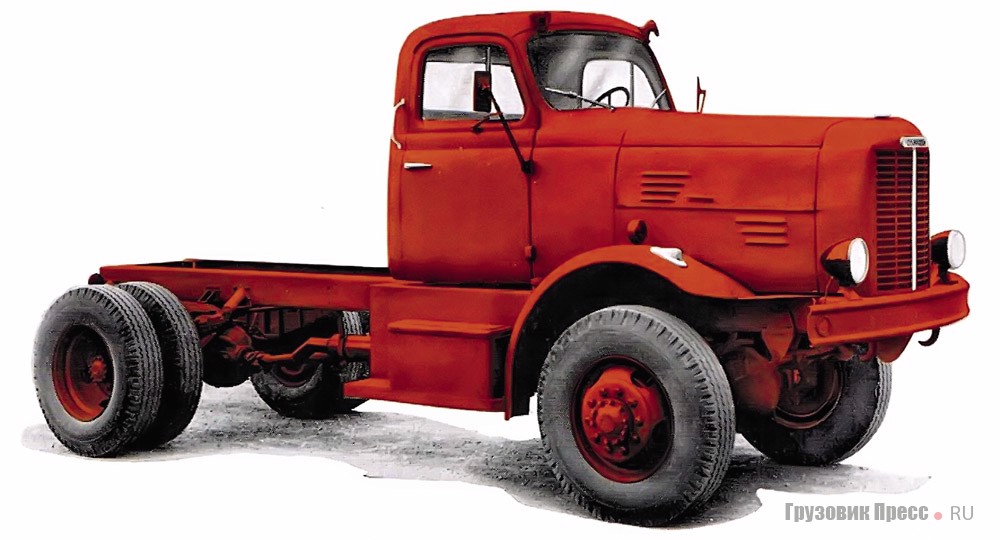 Oshkosh W-516 с кабиной от грузовиков International, полная масса – 14,5 т, 1960 г.