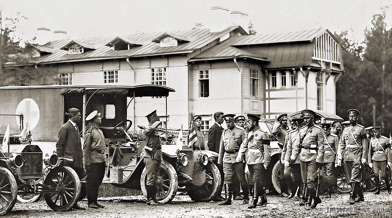 Первая автомобильная рота русской армии 1914