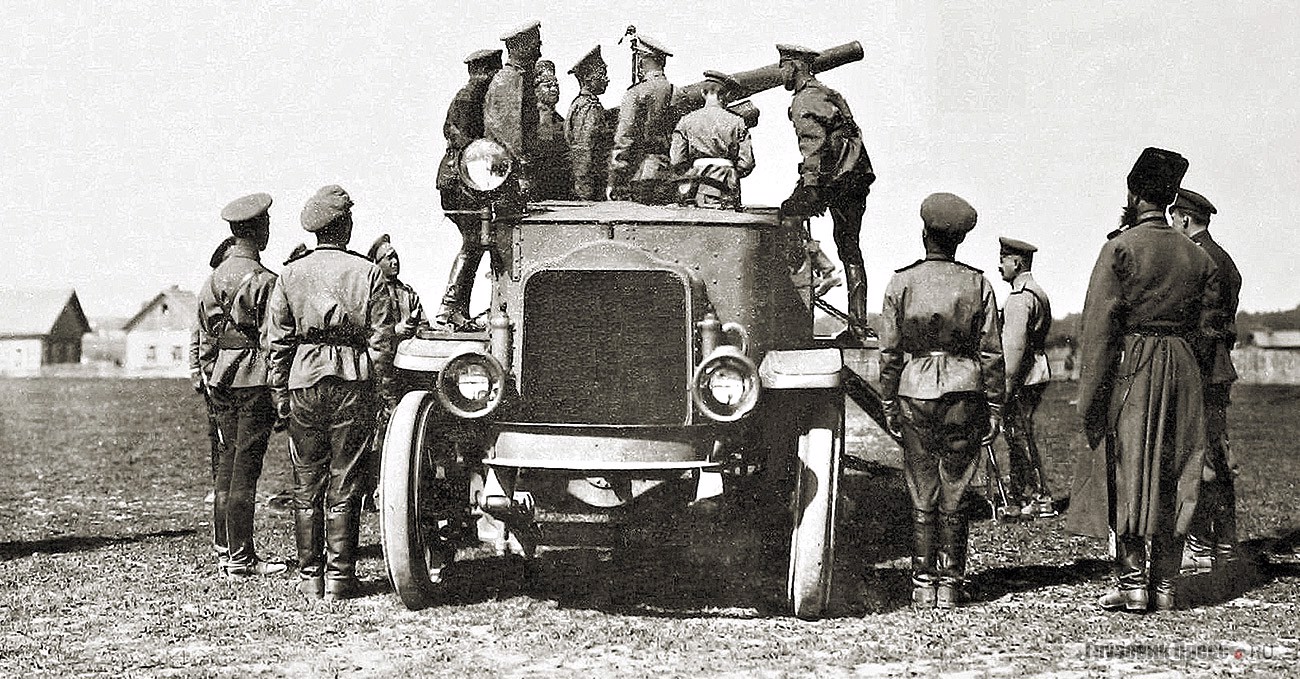 ПМВ грузовик Российской императорской армии