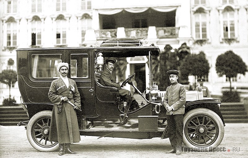 Лимузин Benz 38/60 из гаража ЕИВ, 1907 г.