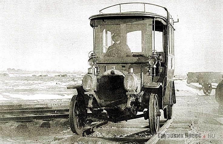 Автобус-дрезина Benz-Gaggenau DO 11 работал на Средне-Амурской железной дороге