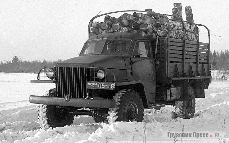 Второй опытный образец ГАЗ-63. 1943 г.