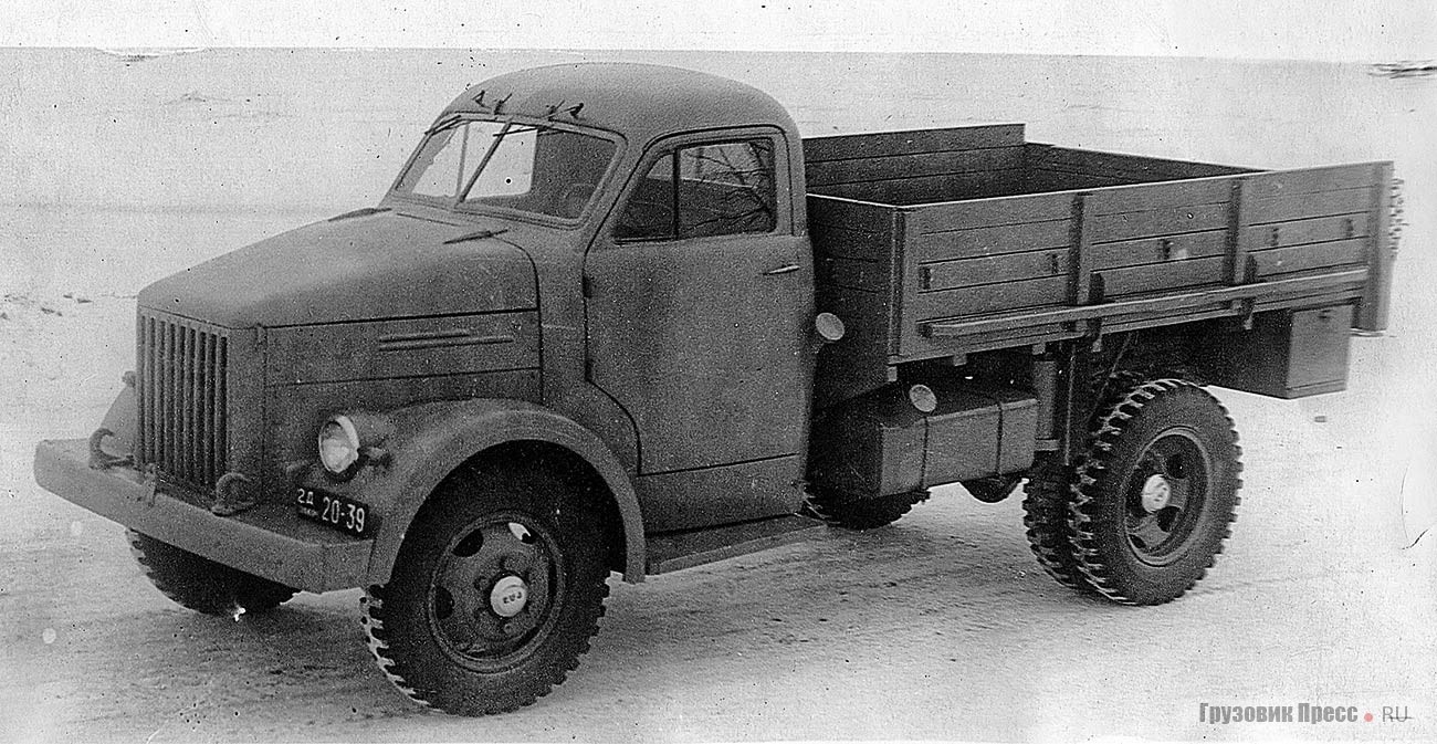 Четвертый опытный экземпляр ГАЗ-51. Cентябрь 1944 г.
