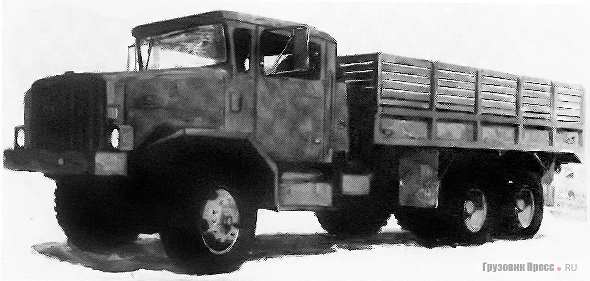 Нереализованный проект 8-тонного Oshkosh F-1838-M4 (6х6), конец 1970-х гг.