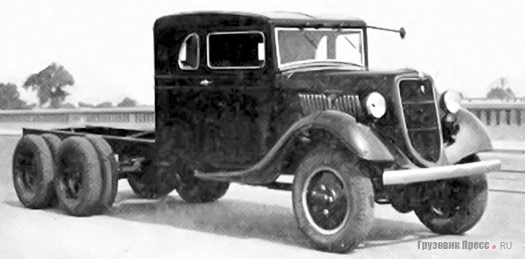 Marmon-Herrington B6-6x6 с кабиной стороннего изготовителя, 1935 г.