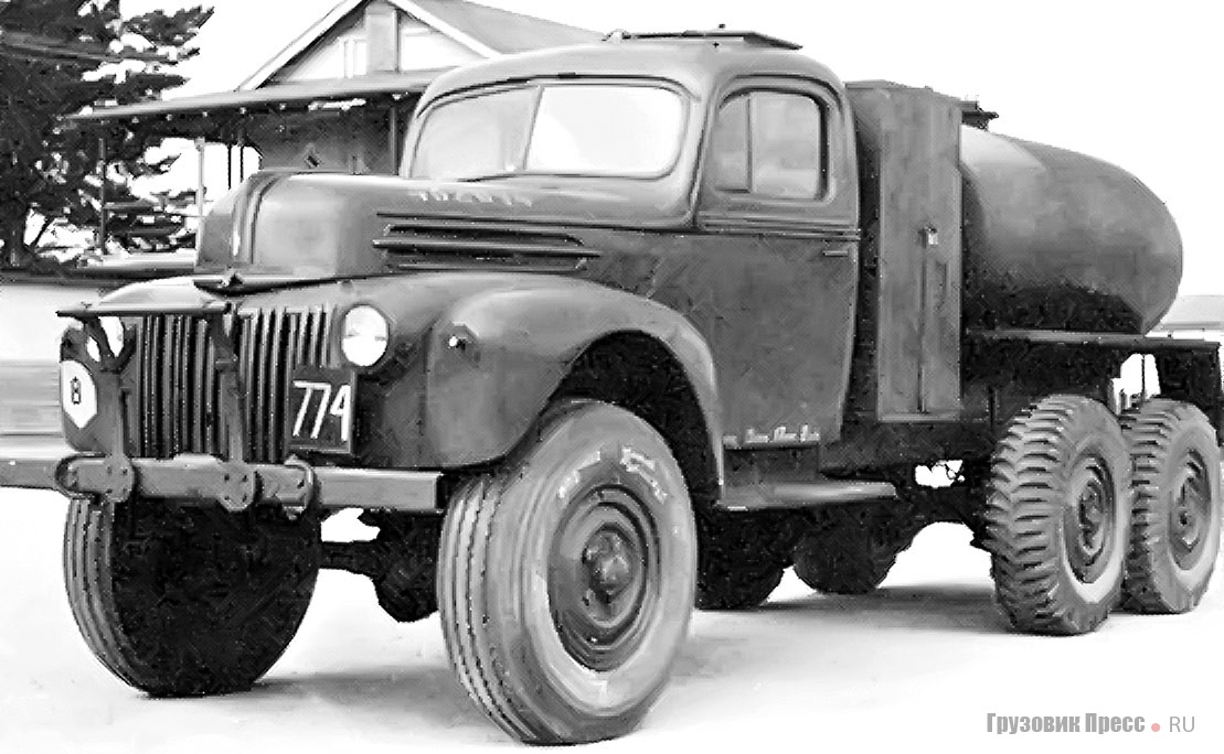 Ford/ Marmon-Herrington Ford С298T армии Австралии с топливной цистерной, 1942 г.